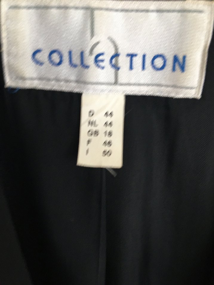 Düğmeli Koyu Lacivert  Uzun  Ceket - Görsel 5