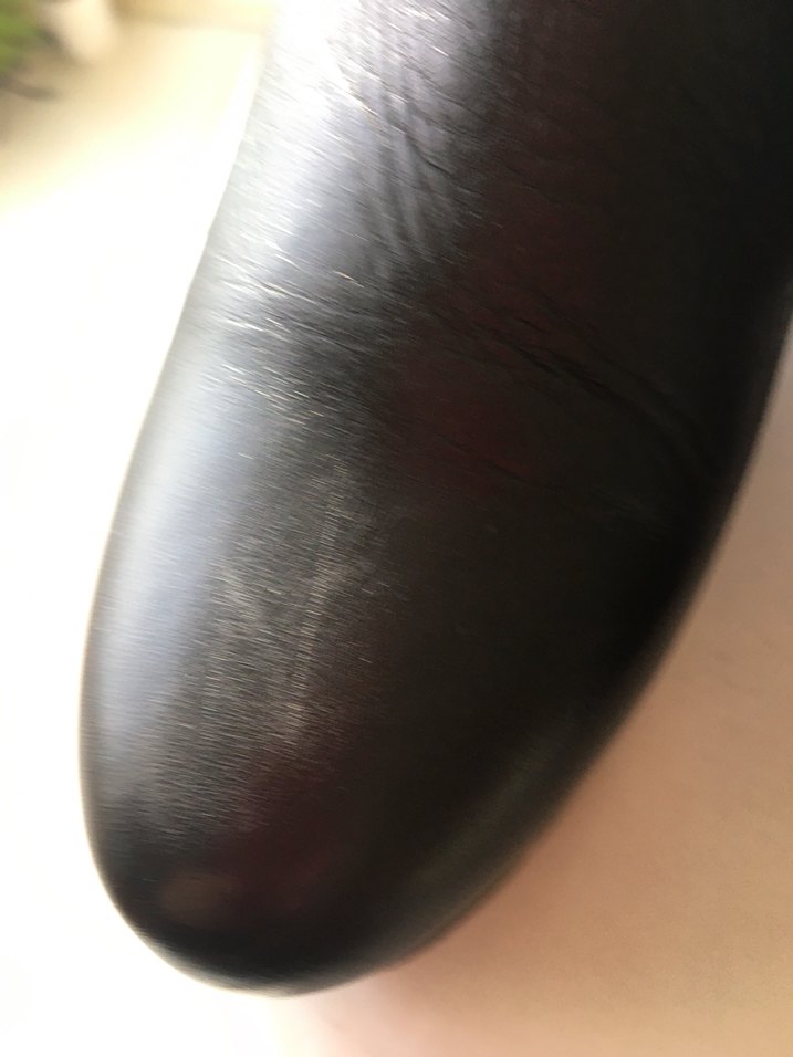 Siyah Deri Kadın Dolgu Topuklu Bot - Görsel 5