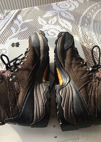 Erkek Kinetix Kahverengi Biker Ayakkabı Bağı - Görsel 2