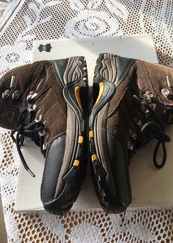 Erkek Kinetix Kahverengi Biker Ayakkabı Bağı - Görsel 4