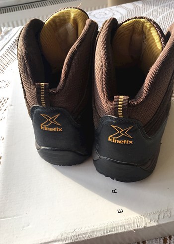 Erkek Kinetix Kahverengi Biker Ayakkabı Bağı - Görsel 3