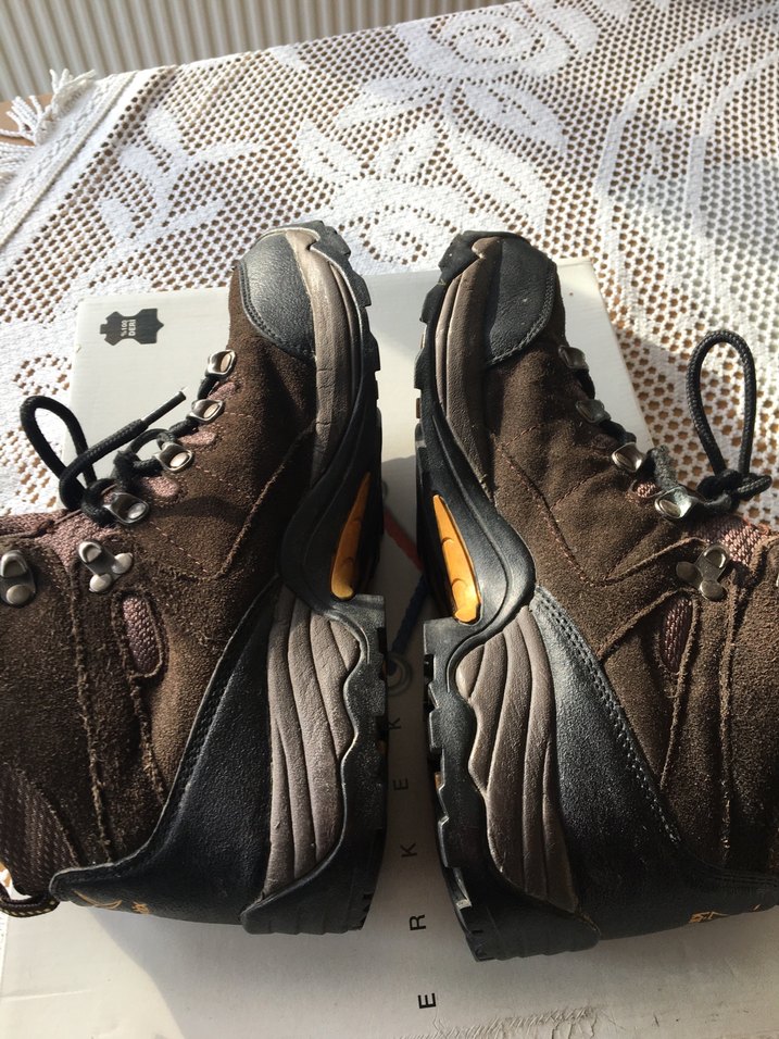 Erkek Kinetix Kahverengi Biker Ayakkabı Bağı - Görsel 2