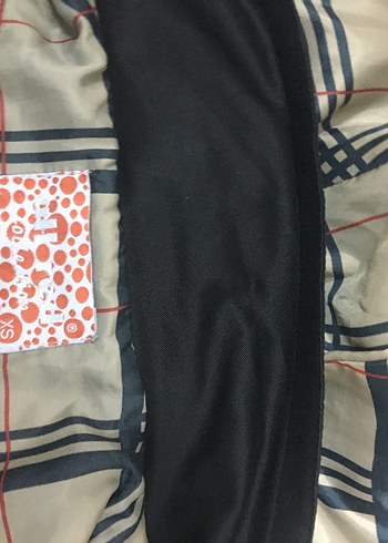 Fermuarlı Siyah Trençkot - Görsel 8