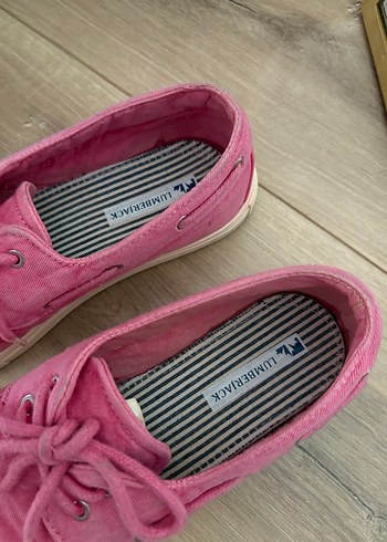 Lumberjack Pembe Bağcıklı Kadın Günlük Ayakkabı