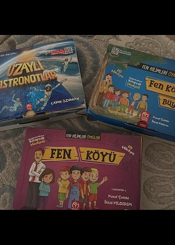 Uzaylı Astronotlar ve Fen Bilimleri Kitapları