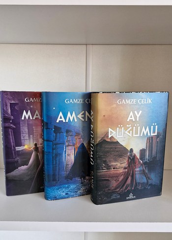 Gamze Çelik Roman Seti: Ma, Amen, Ay Düğümü