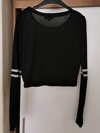 Diğer Siyah crop top