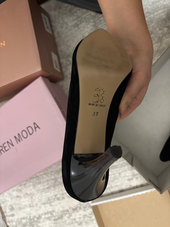 Siyah stiletto - Görsel 2