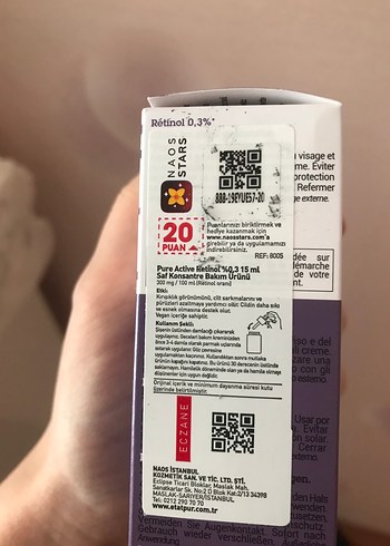Beden Etat Pur Retinol %0.3 Krem