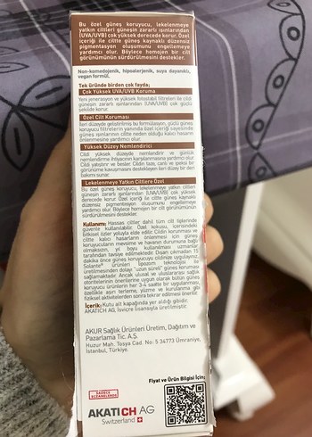 Solante Pigmenta Güneş Kremi 50 ml - Görsel 3