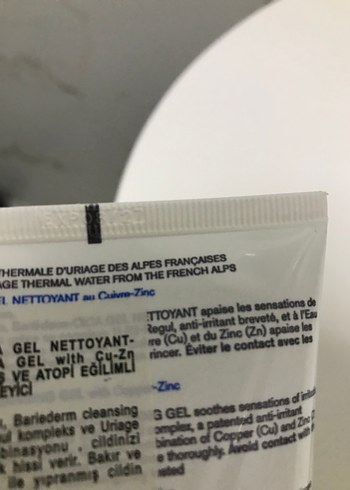 Uriage bariderm cica yüz temizleme jeli - Görsel 2