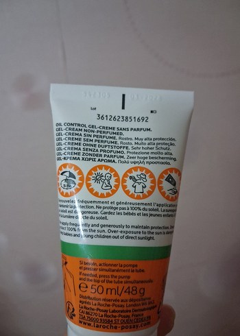 La Roche-Posay Güneş kremi oil control gel cream - Görsel 4