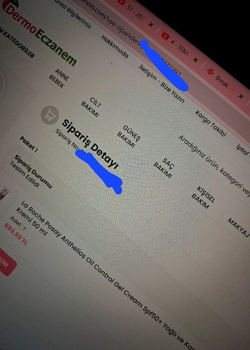 La Roche-Posay Güneş kremi oil control gel cream - Görsel 3