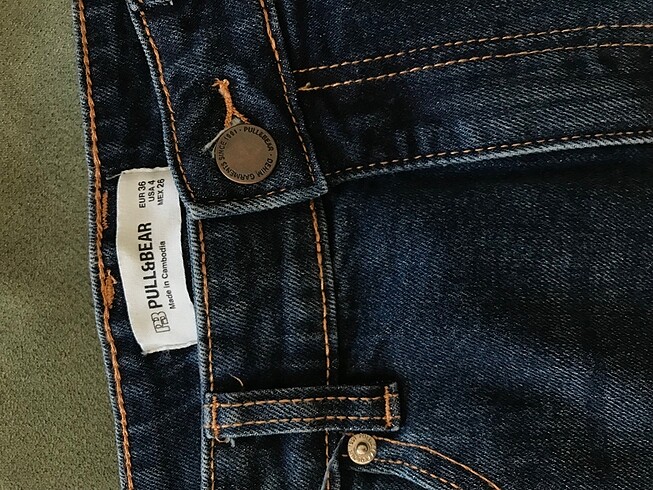 Pull and bear mom jean - Görsel 3