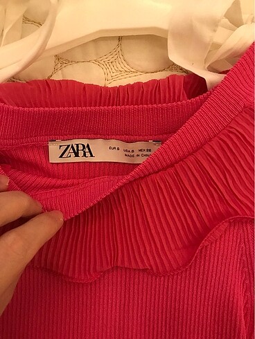 s Beden Zara Volanlı Bluz