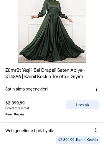 Abiye Tesettür abiye