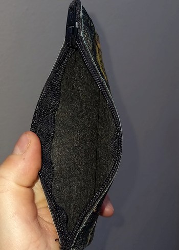 DİZAYN ETİKET BASKILI DESENLİ CÜZDAN - Görsel 9