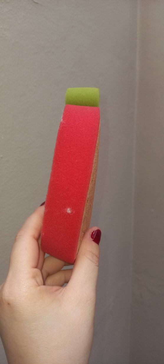 Renkli Çilek Şeklinde Yumuşak Banyo Süngeri - Görsel 4