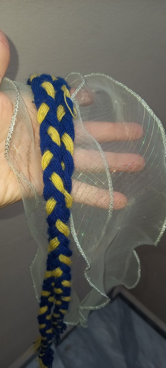 Örgü Desenli Fenerbahçe Aksesuar ve Süslü Kordon Set - Görsel 2