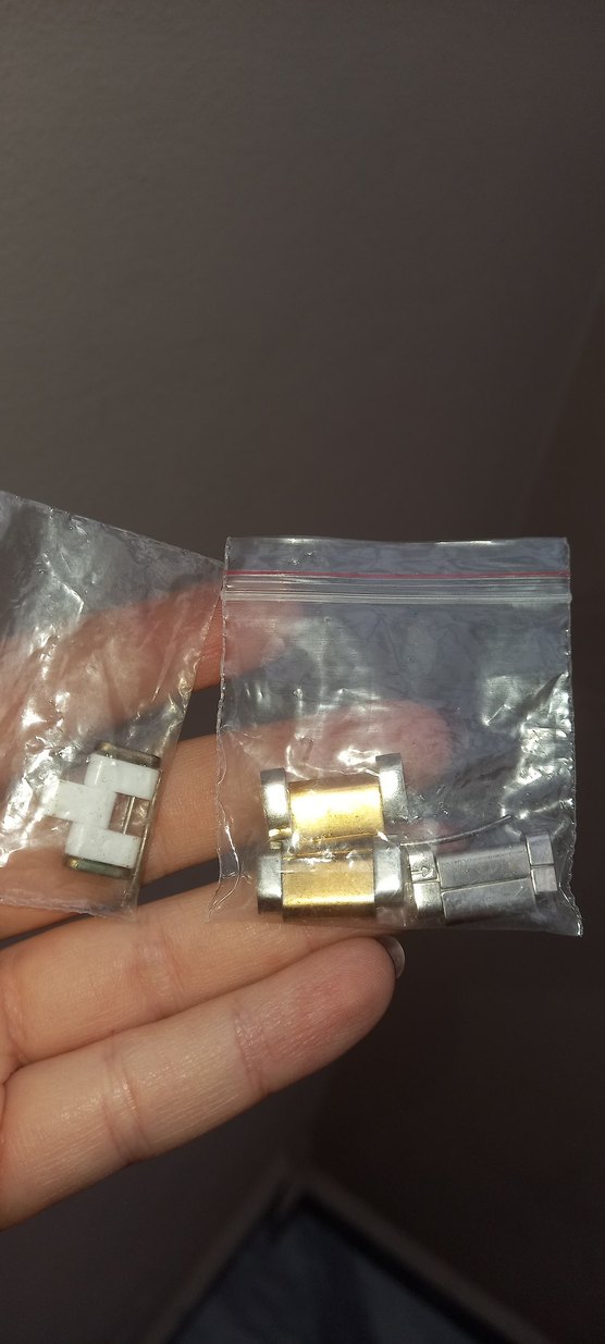 Kadın Kol Saati Aparatları Gri Altın ve Beyaz - Görsel 2