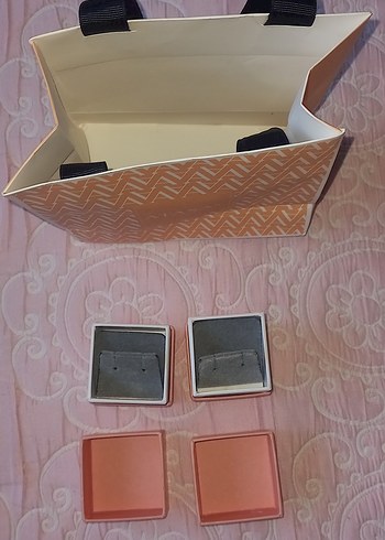 Beden Renk Pastel Bej Atasay Blush Takı Kutuları Seti
