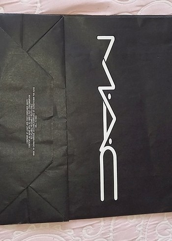 MAC Siyah Makyaj Alışveriş Çantası