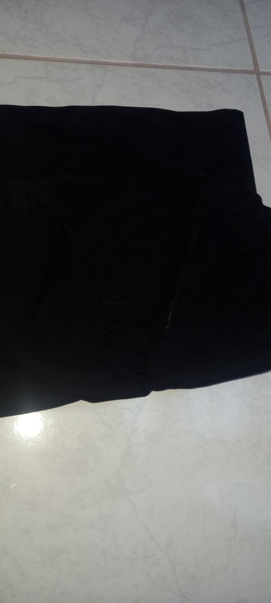 Siyah Esnek Yüksek Bel Korse Şort - Görsel 5