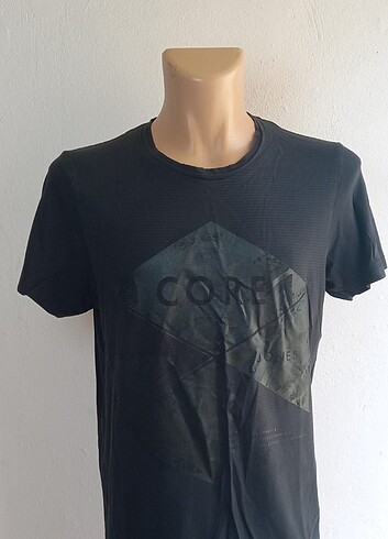CORE BY JAKE&JONES BASKILI ERKEK TİŞÖRT