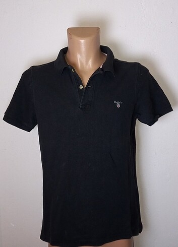 GANT POLO YAKA ERKEK TİŞÖRT SİYAH 