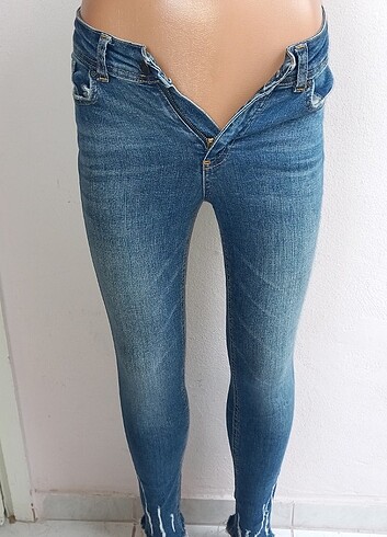 PREMIUM QUALITY DLVN PAÇALARI LAZER KESIM KOT PANTOLON JEAN