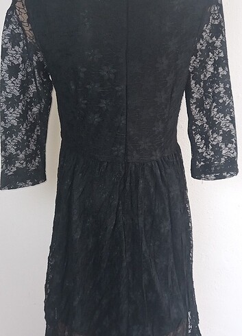 TOPSHOP DANTELLİ TRANSPARAN ELBİSE BAYRAMLIK???? - Görsel 5