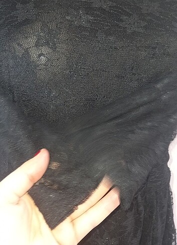 TOPSHOP DANTELLİ TRANSPARAN ELBİSE BAYRAMLIK???? - Görsel 9