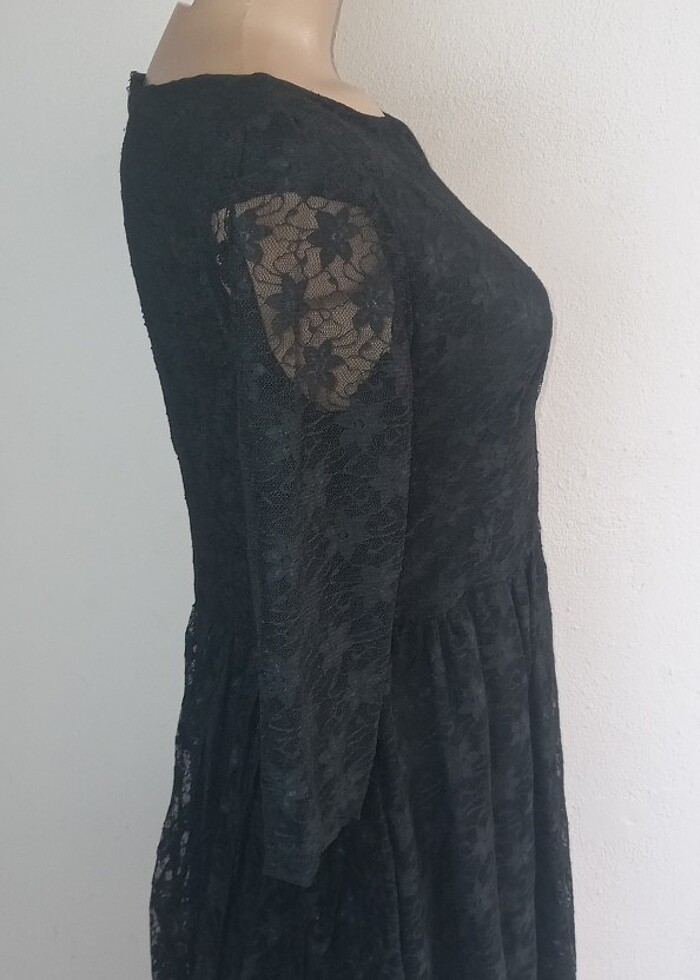 TOPSHOP DANTELLİ TRANSPARAN ELBİSE BAYRAMLIK???? - Görsel 2