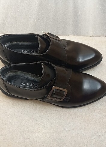 JOHN MAY MARKA ERKEK ŞIK KLAS AYAKKABI SİYAH - Görsel 3