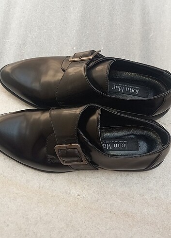 JOHN MAY MARKA ERKEK ŞIK KLAS AYAKKABI SİYAH - Görsel 4