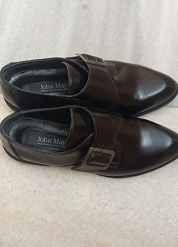 JOHN MAY MARKA ERKEK ŞIK KLAS AYAKKABI SİYAH - Görsel 18
