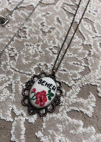 Nakışlı Dantel Bohem Uzun Kolye
Etamin kolyeler - Görsel 5