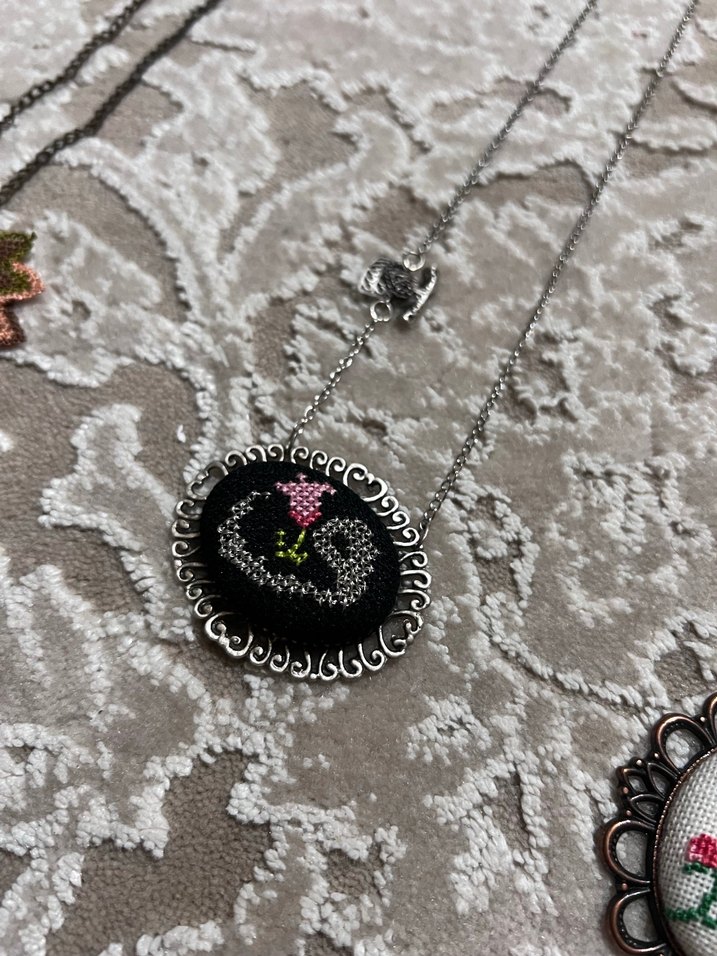 Nakışlı Dantel Bohem Uzun Kolye
Etamin kolyeler - Görsel 4