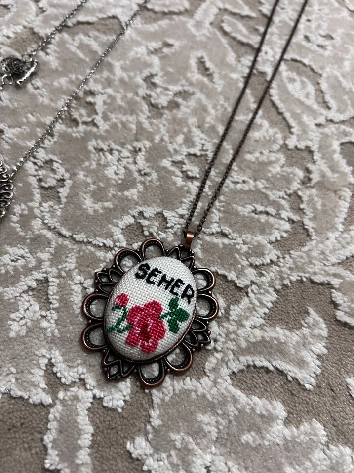 Nakışlı Dantel Bohem Uzun Kolye
Etamin kolyeler - Görsel 5