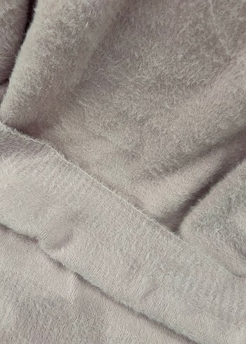 Missemramiss Pembe Yüksek Yakalı Örgü Kadın Kazak - Görsel 4