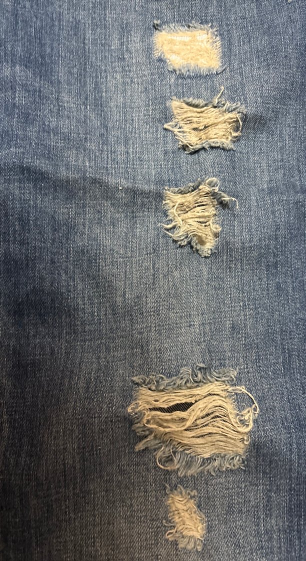 Mom jean Yırtık Kadın Kot Pantolon - Görsel 3