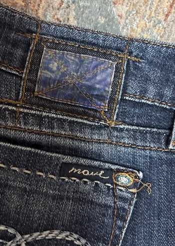 Mavi jeans kot - Görsel 5