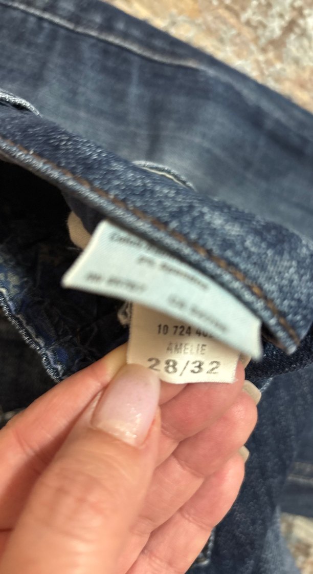 Mavi jeans kot - Görsel 3