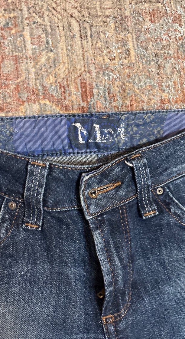 Mavi jeans kot - Görsel 2