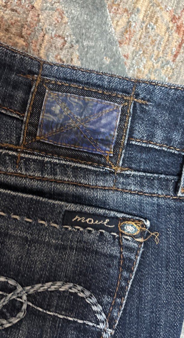 Mavi jeans kot - Görsel 5