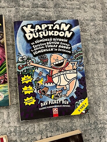 7 tane Çocuk kitabı 9-10 yaş (kaptan düşük don) - Görsel 3