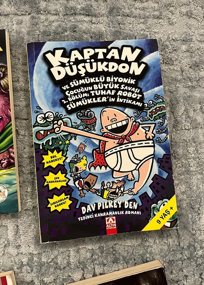 7 tane Çocuk kitabı 9-10 yaş (kaptan düşük don) - Görsel 3