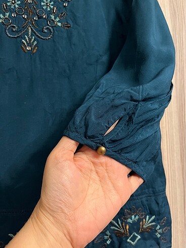 El yapımı özel bluz - Görsel 5