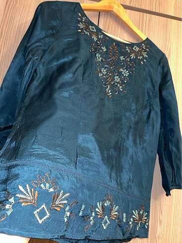 El yapımı özel bluz - Görsel 2