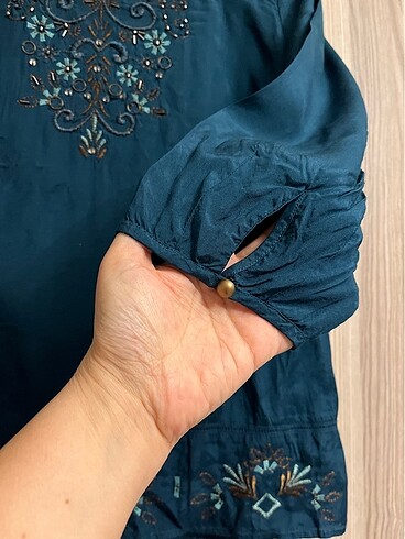 El yapımı özel bluz - Görsel 6